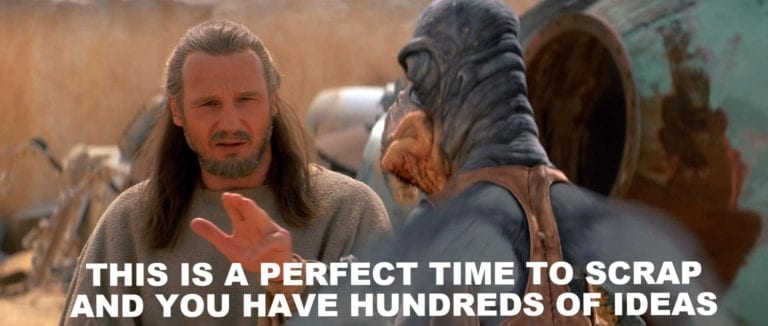 How to scrapbook when you don’t want to | Jedi mind tricks