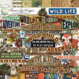 Wild Life page kit