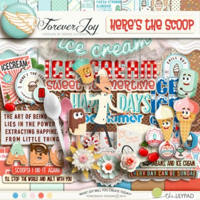 Here's the Scoop page kit