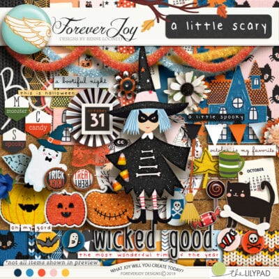 a little scary | page kit