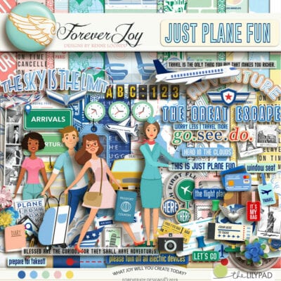 Just Plane Fun page kit