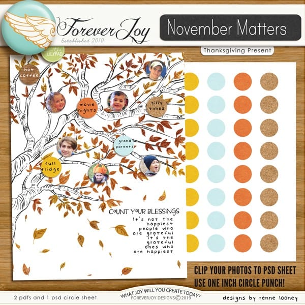 Craft the JOY of November! | Thanksgiving Tree