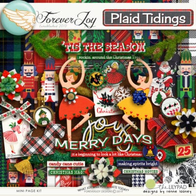 Plaid Tidings | page kit