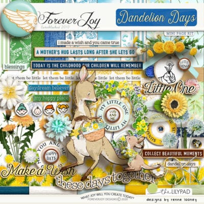 Dandelion Days Page Kit