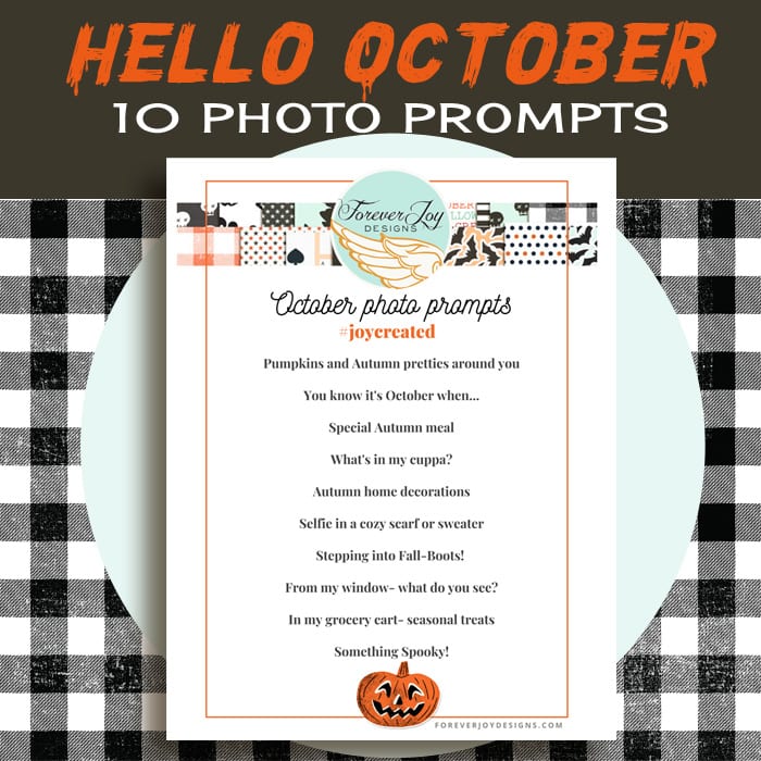 Hello October | Photo Prompts