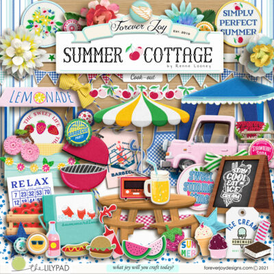 Summer Cottage Cookout Element Pack