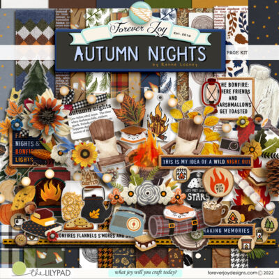 Autumn Nights page kit