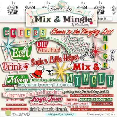 Mix and Mingle Word Art