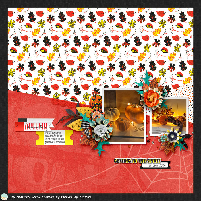 DIGITAL SCRAPBOOKING | FOREVERJOY DESIGNS | FRIGHT NIGHT