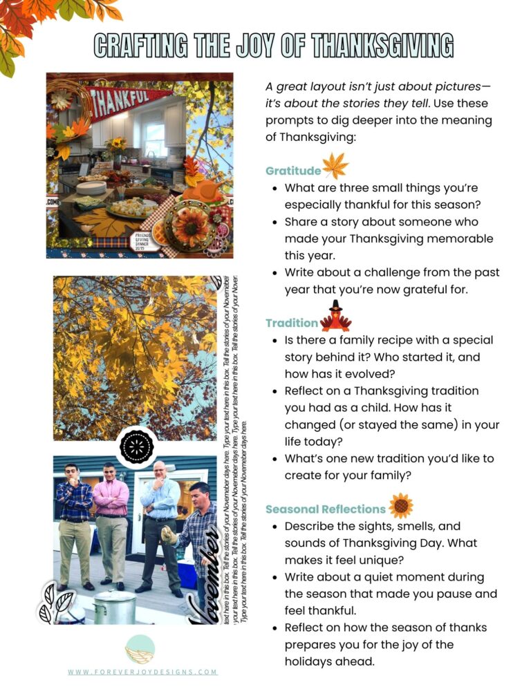 Prompts | Thanksgiving Joy