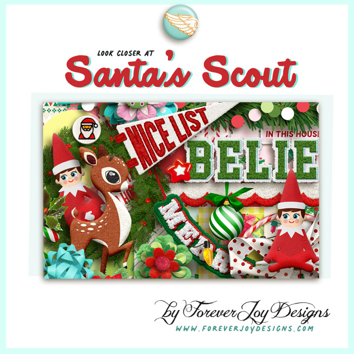 SANTAS SCOUT by ForeverJoy Designs | Digital Scrapbooking