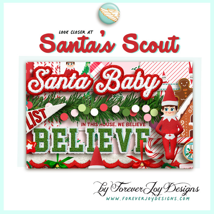 SANTAS SCOUT by ForeverJoy Designs | Digital Scrapbooking