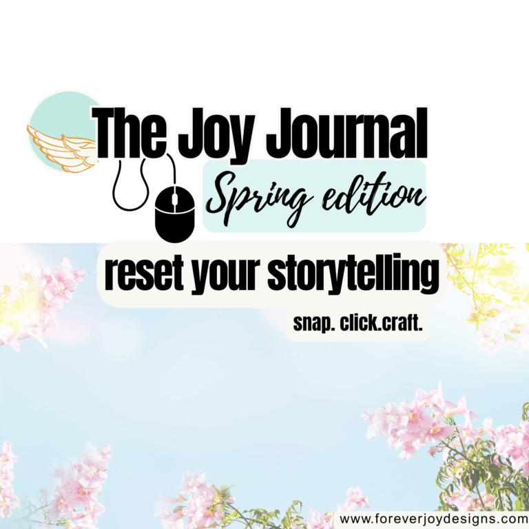 USE YOUR JOY JOURNAL TO TELL Springtime  Stories