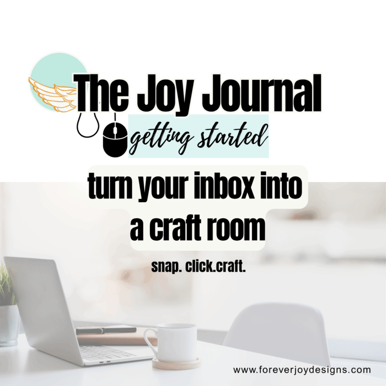 The Joy Journal project: START HERE