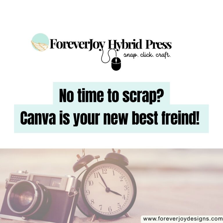 Fast, Focused, and Done: The Canva Scrapbooking Quickstart Plan