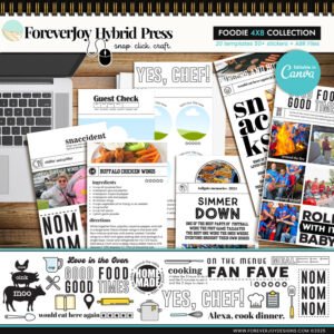 FOODIE | 4X8 Canva Template