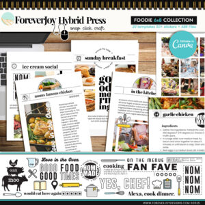 FOODIE | 6X8 Canva Template