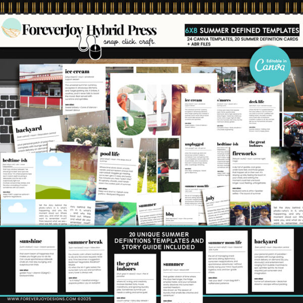 SUMMER DEFINED | 6X8 Canva Template