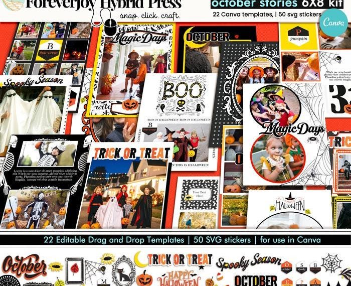 October Daily Canva Templates&hellip;