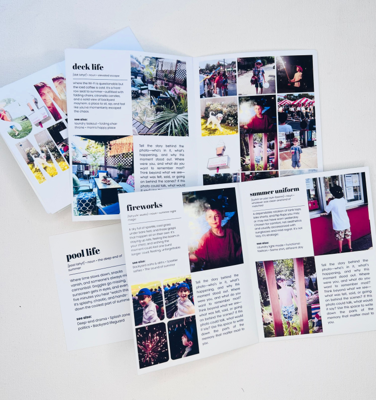 How to Start a Summer Scrapbook When You Already Feel Behind