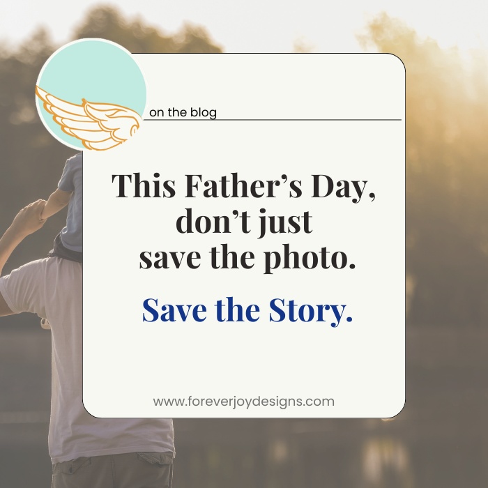 Dad Is in the Photos. Is He in the Story?