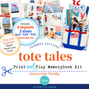 Tote Tales Summer Edition | Print and Play Kit
