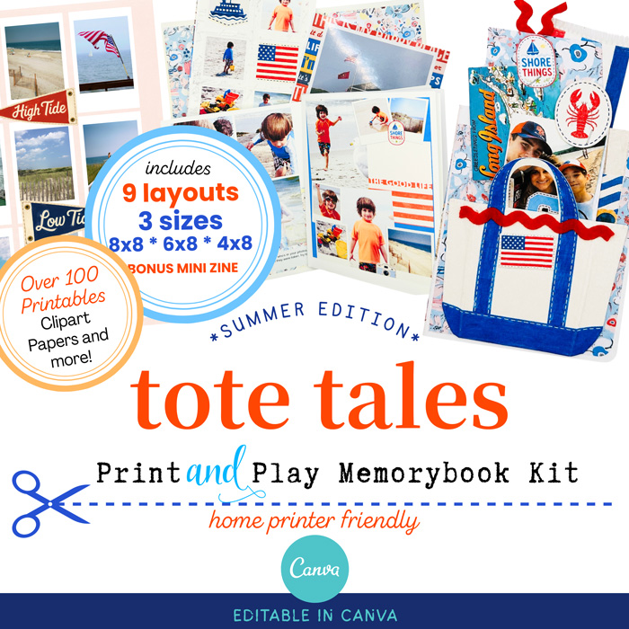 Tote Tales Summer Edition | Print and Play Kit